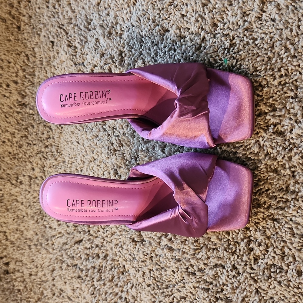Purple heels